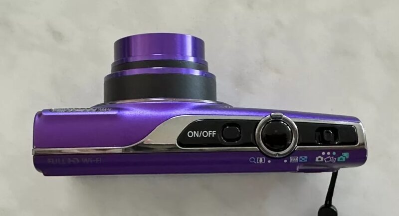 Canon PowerShot ELPH 360 HS 20.2 MP Digital Camera in Purple *Rare* With Extras! - Image 6
